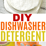 DIY dishwasher detergent