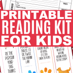 printable reading kit for kids