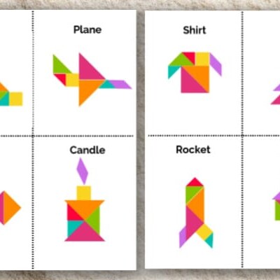printable tangram objects