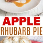 Apple and Rhubarb Pie