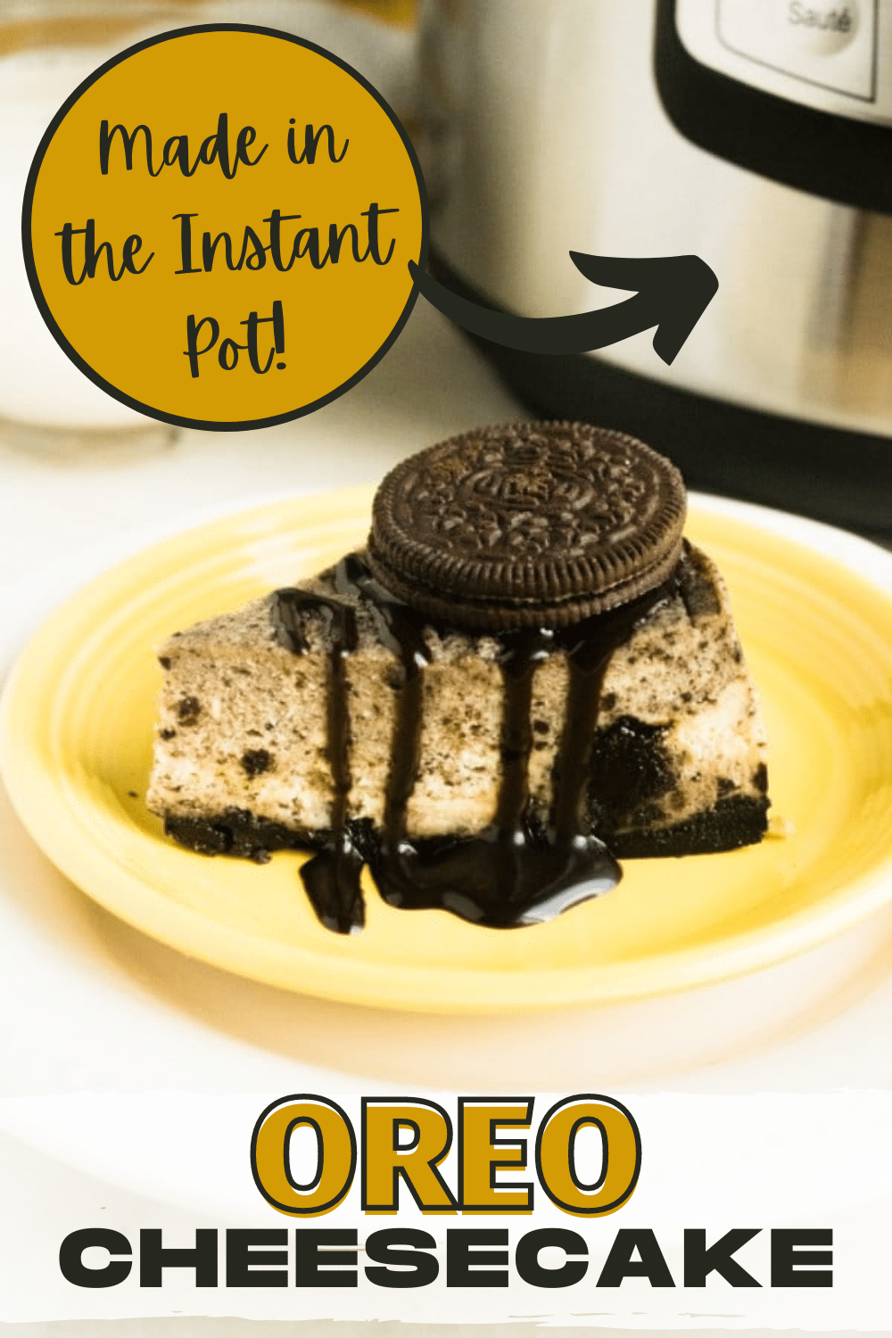 Many people love to have a delicious dessert to serve as the finale to their meals. This Instant Pot Oreo Cheesecake provides the perfect end to a wonderful dinner. #instantpot #pressurecooker #cheesecake #dessert via @wondermomwannab