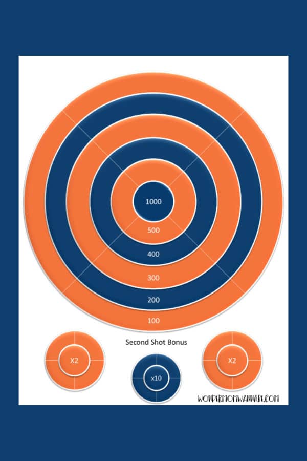 Printable Nerf Targets Fun Family Activity
