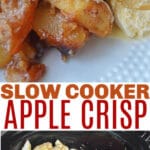 slow cooker apple crisp
