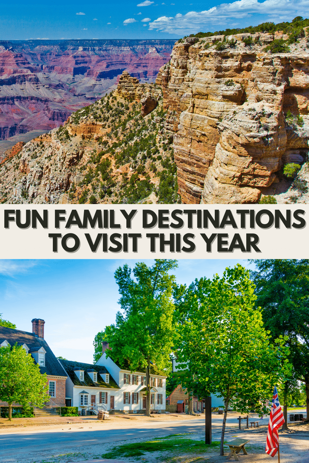 When it comes to taking off to fun family destinations, you are providing your family with opportunities to learn, bond and create long lasting memories. #familytravel #familydestinations via @wondermomwannab