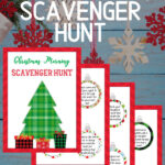 Free Printable Christmas Scavenger Hunt Riddles