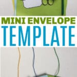 mini envelope template