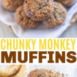 chunky monkey muffins