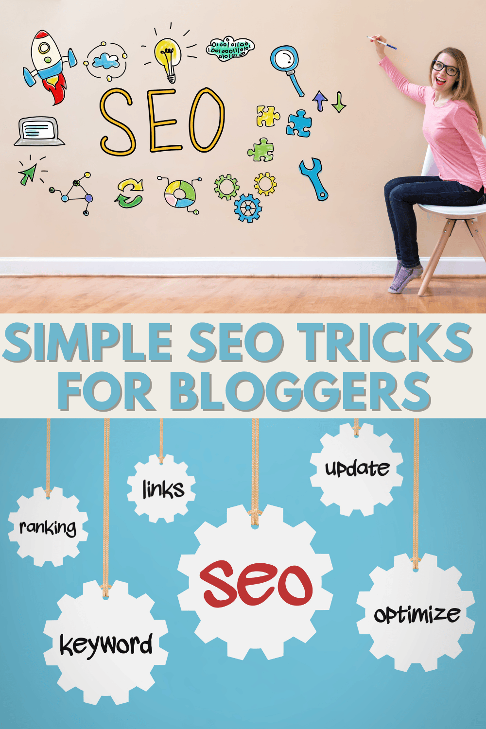 You don't have to study SEO full time to master the basics. Check out these SEO tricks for bloggers to get more search engine traffic with ease. #seo #bloggertips #bloggingtips #seotricks via @wondermomwannab