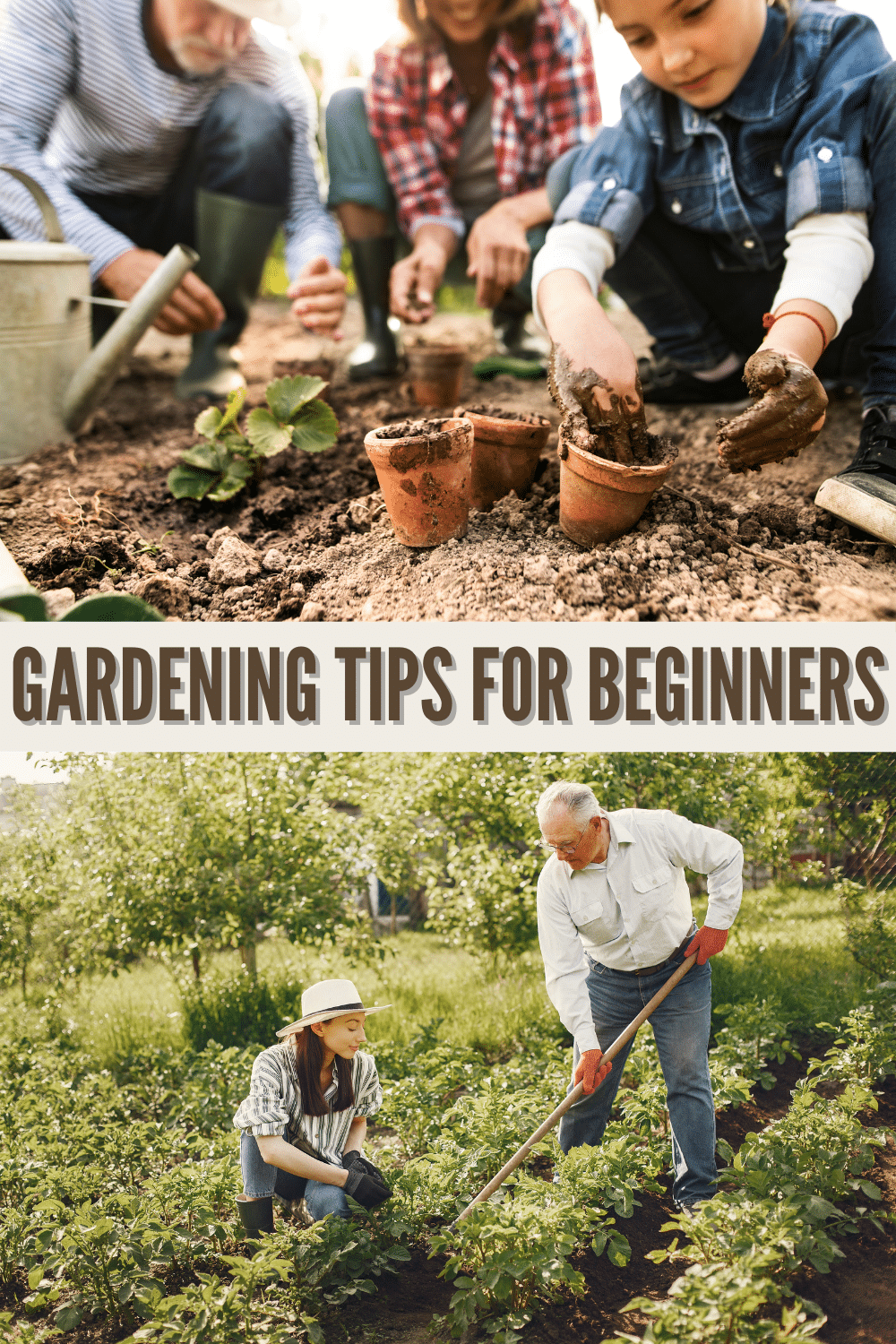 These gardening tips are perfect for beginners! If you're wanting to start your very first garden spot, you don't want to miss these tips! #garden #gardening #gardeningtips via @wondermomwannab