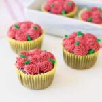 Red Rose Cupcakes