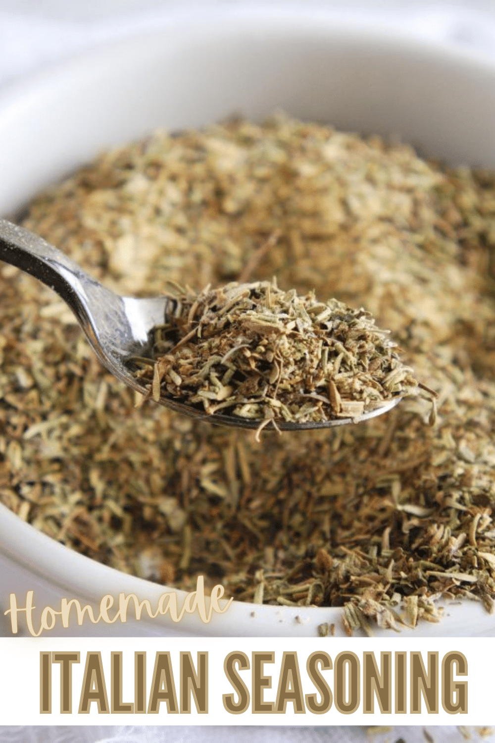 This homemade Italian seasoning recipe is gluten-free, sugar-free and salt-free. It is quick to make and tastes great in so many recipes and dressings. #italianseasoning #homemadeseasoning #seasoningmix via @wondermomwannab