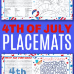 4th of July Placemat for Kids