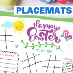 printable Easter placemat