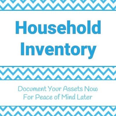 home inventory printable