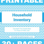 home inventory printable