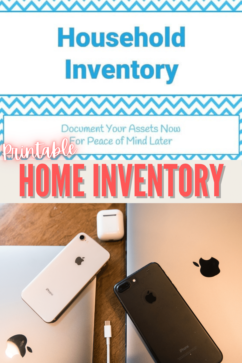 A huge 30+ page home inventory printable to help make cataloging your possessions easy. This printable household inventory packet covers every room. #printable #homeinventory #householdinventory via @wondermomwannab