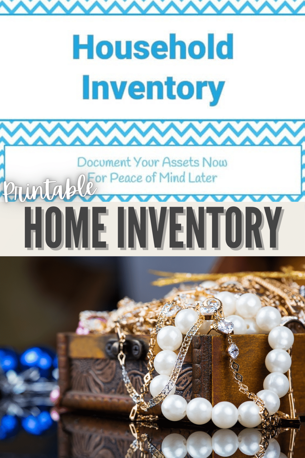 A huge 30+ page home inventory printable to help make cataloging your possessions easy. This printable household inventory packet covers every room. #printable #homeinventory #householdinventory via @wondermomwannab