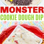 Cream Cheese Monster Cookie Dough Dip