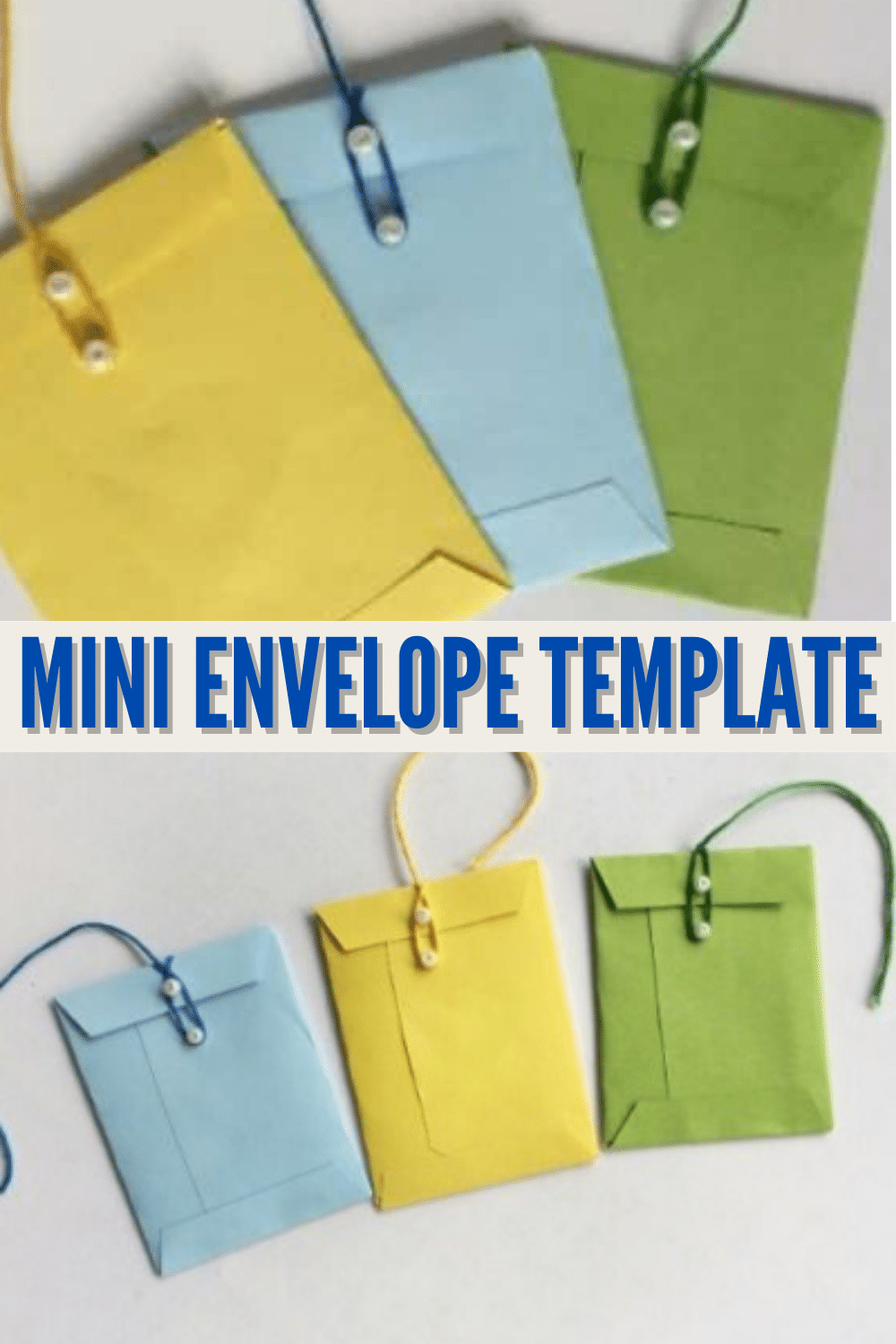 This mini envelope template will have you making adorable small envelopes in no time. These are easy to make and there are lots of ways to use them. #printables #templates #envelopes via @wondermomwannab