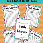 printable family interview pack