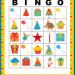 printable birthday bingo