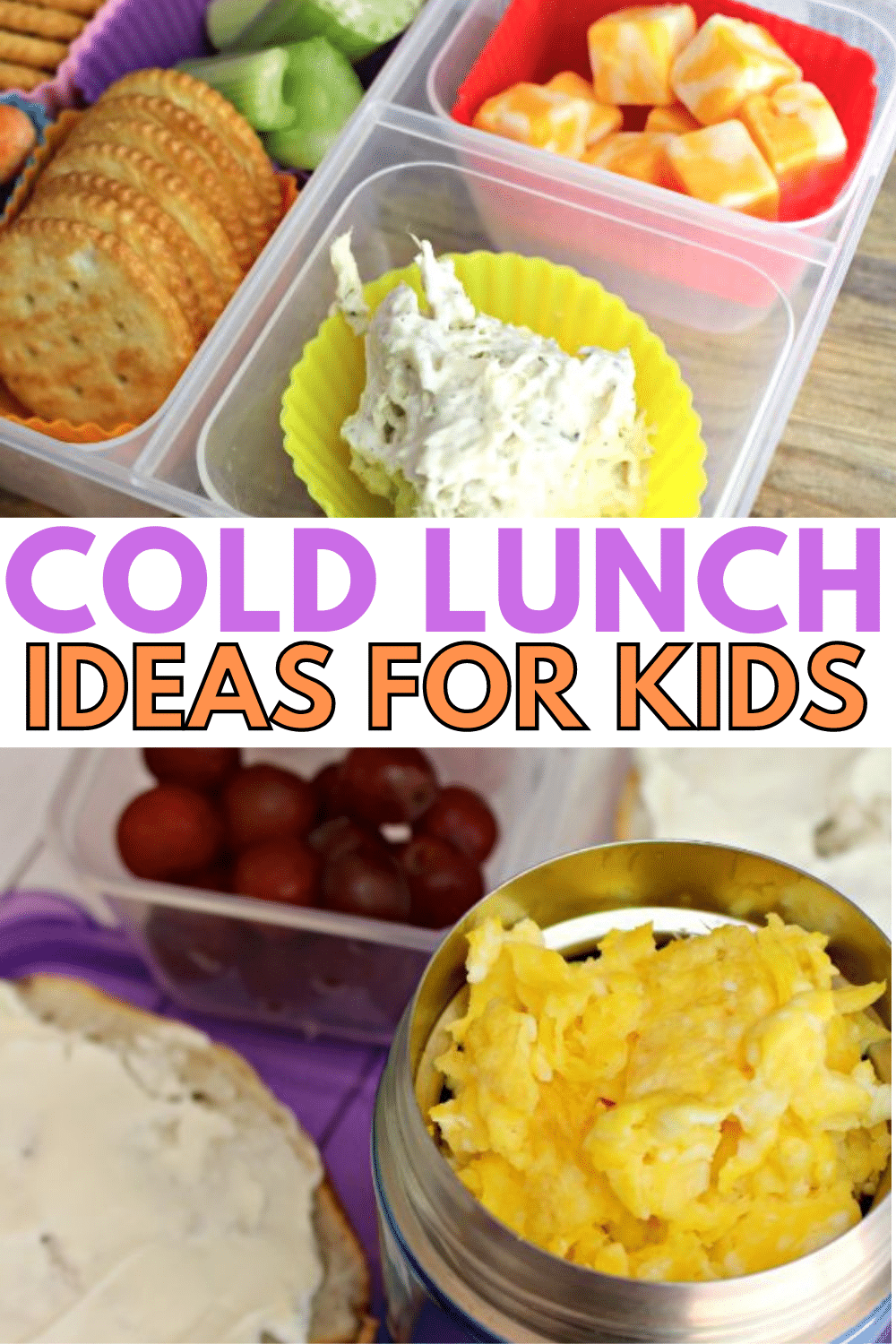 No more boring lunches with these 15 cold lunch ideas for kids. Easy to plan ahead of time and put together in the morning for delicious school lunch. #schoollunch #lunchideas #kidslunch via @wondermomwannab