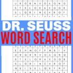 Dr. Seuss Word Search for Kids