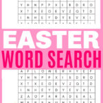 Easter word search for kids