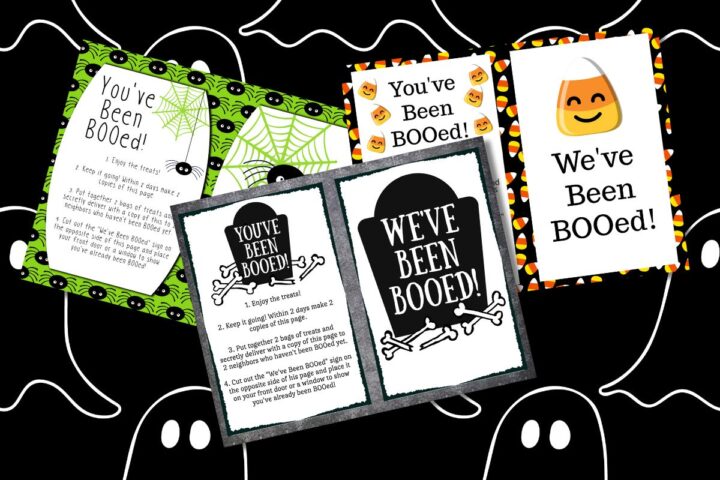 You've Been Booed Printables