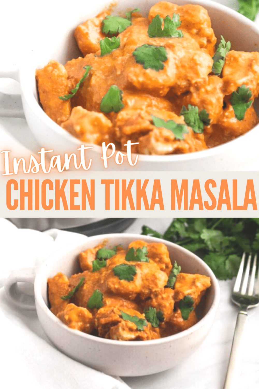 Instant pot Chicken Tikka Masala is a rich, spicy, and creamy Indian recipe of boneless chicken! Tasting as good as the dish served in restaurants, you'll be licking your fingers and going back for seconds! via @wondermomwannab