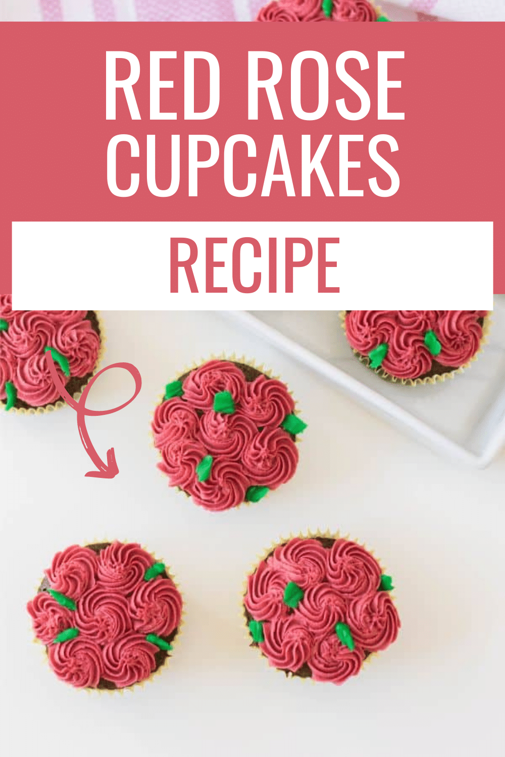 Red Rose Cupcakes are wonderful to serve for Valentine's Day or really anytime romance is the theme. They're also a nice treat for chocolate lovers who also happen to love roses. #cupcakes #rose #valentinesday #romance via @wondermomwannab