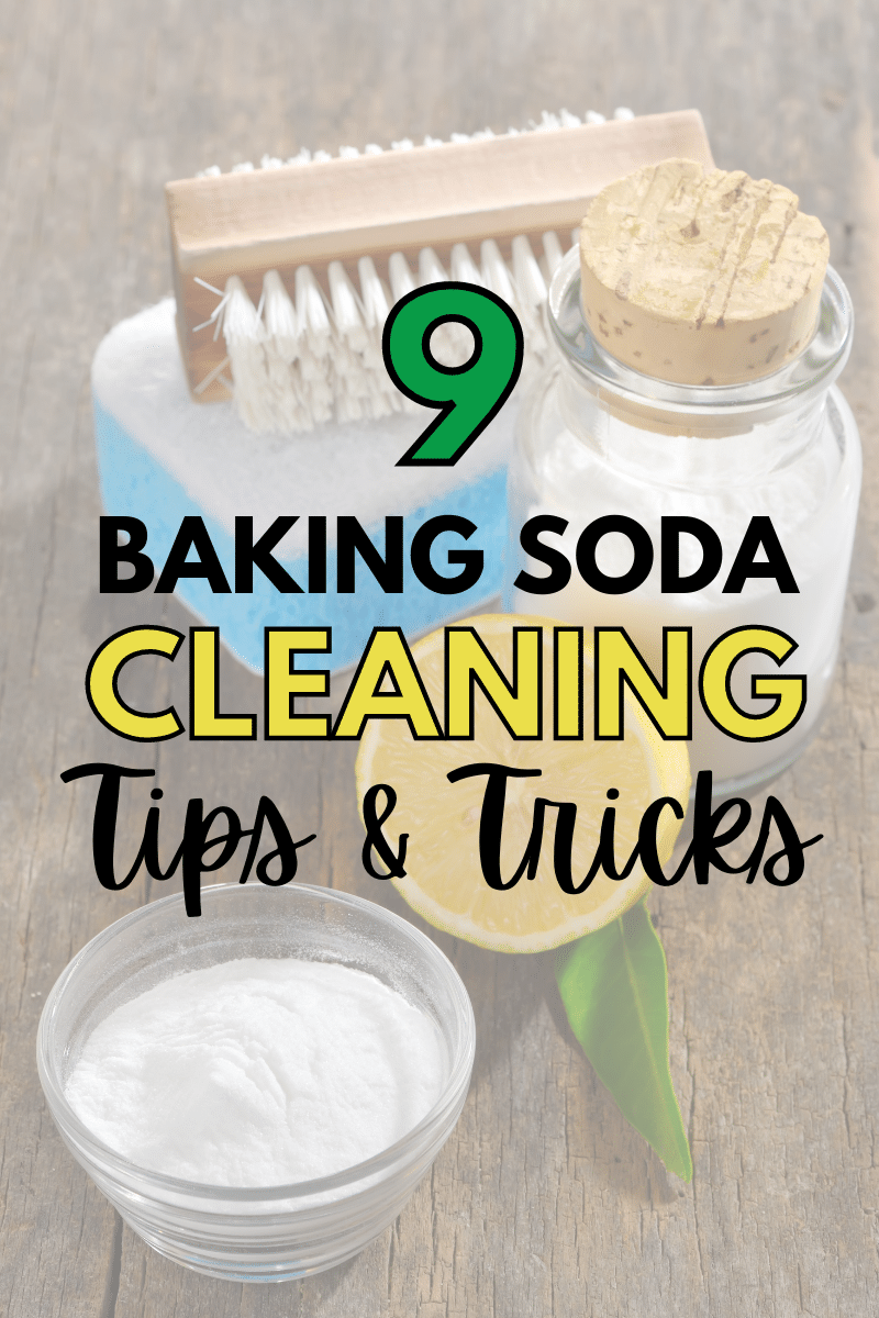 These baking soda cleaning tips and tricks will help you save money and tackle some of your toughest cleaning tasks at the same time! #cleaningtips #bakingsoda #cleaningtricks #cleaning via @wondermomwannab