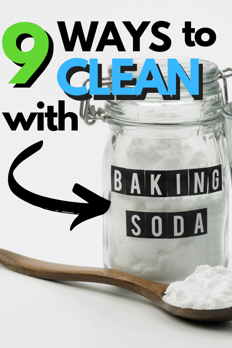 These baking soda cleaning tips and tricks will help you save money and tackle some of your toughest cleaning tasks at the same time! #cleaningtips #bakingsoda #cleaningtricks #cleaning via @wondermomwannab