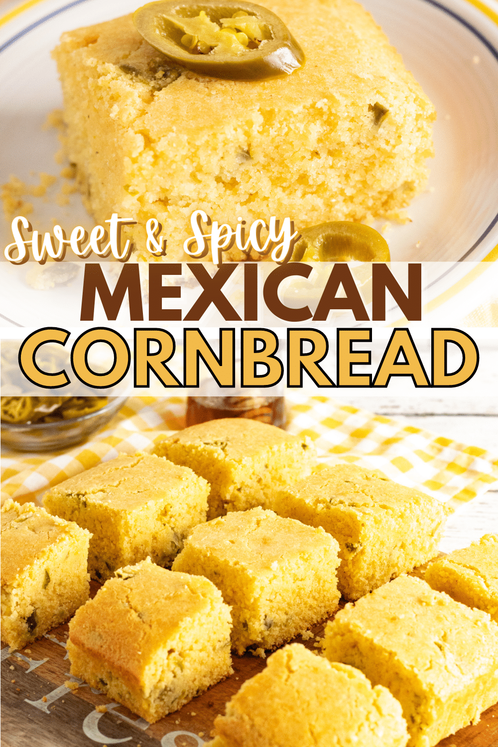 This Honey Jalapeno Mexican Cornbread Recipe is a fast and simple recipe that you can easily make at home! Delicious homemade cornbread. #mexicancornbread #cornbread #honey #jalapeno #recipe via @wondermomwannab