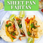 Shrimp Sheet Pan Fajitas Recipe