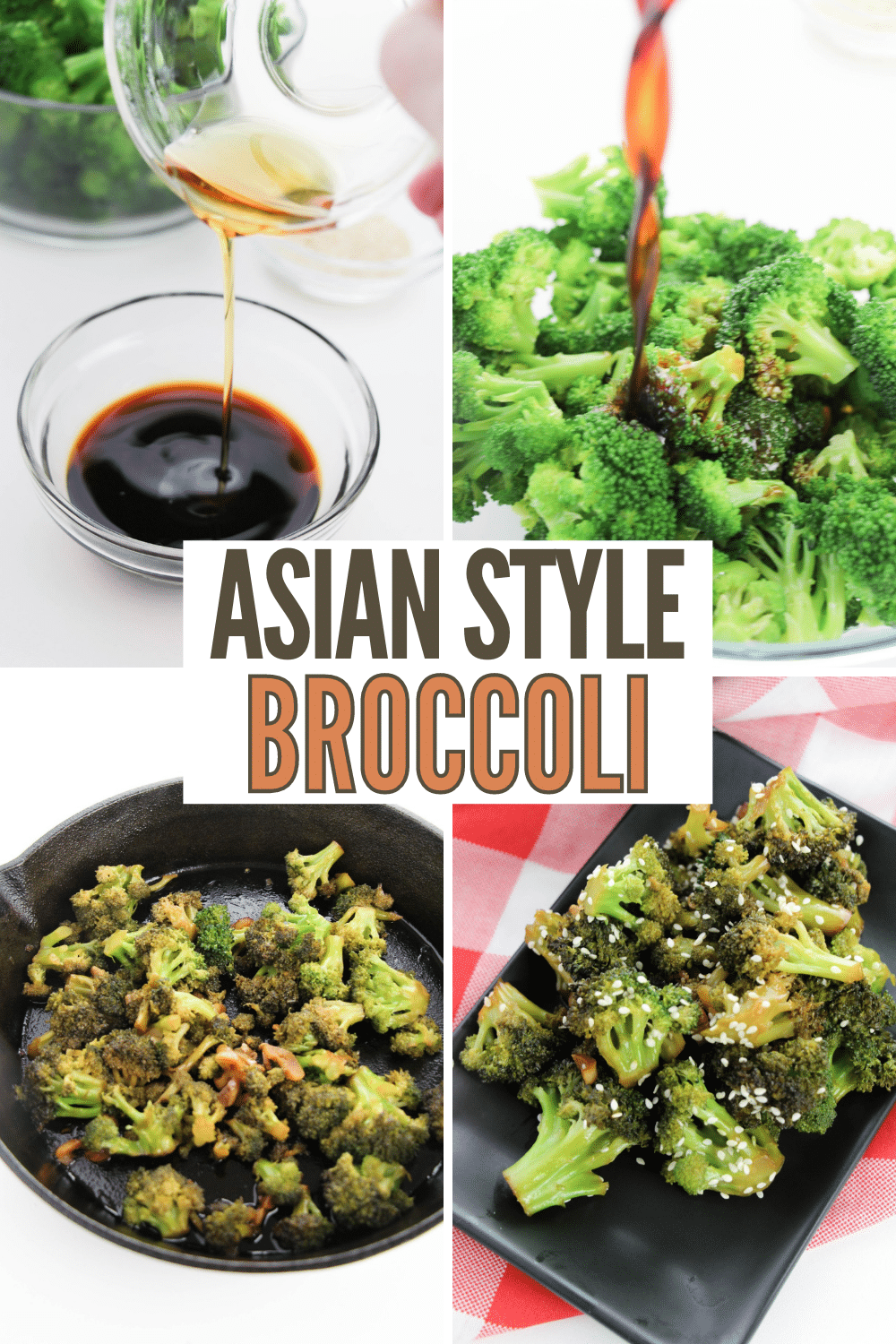 Asian Style Broccoli is the easiest way to get the kids to eat their veggies. Loaded with flavor and taste, they'll be asking for seconds! #asianfood #broccoli #veggies #recipe via @wondermomwannab