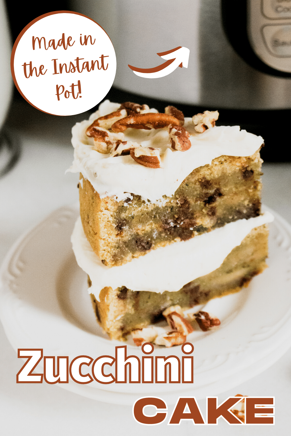Instant Pot Zucchini Bread is the best zucchini bread I've ever tried. This bread is soft, and full of sweet cinnamon and zucchini flavor. #instantpot #pressurecooker #zucchinibread #recipe via @wondermomwannab