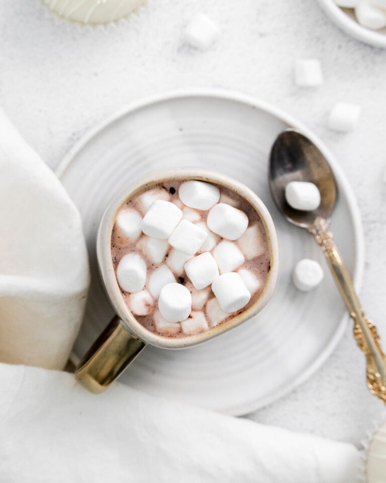 White Chocolate Hot Cocoa Bomb