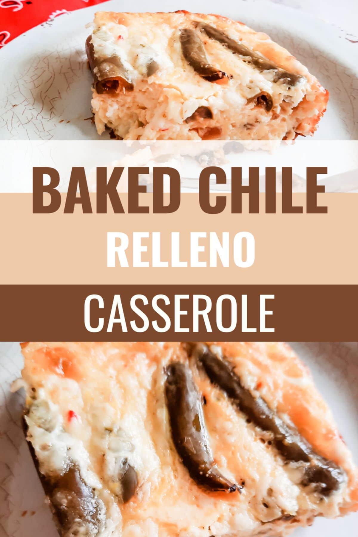 If you love flavorful casseroles, then this Baked Chile Relleno Casserole is a recipe that you are going to want to bake as soon as possible. #chilerelleno #casserole #mexicanfood #recipe via @wondermomwannab