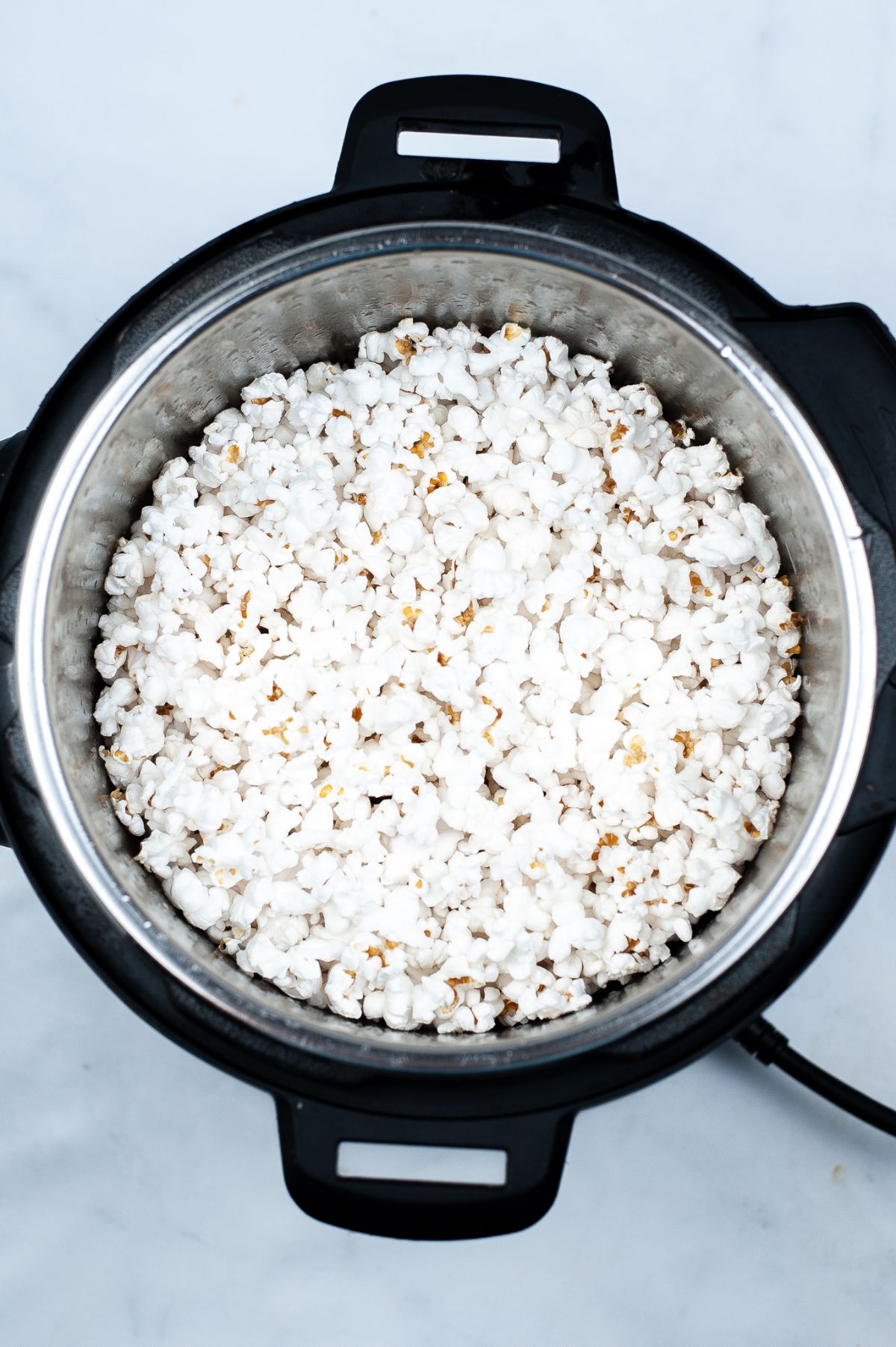 Popcorn in the Instant Pot.