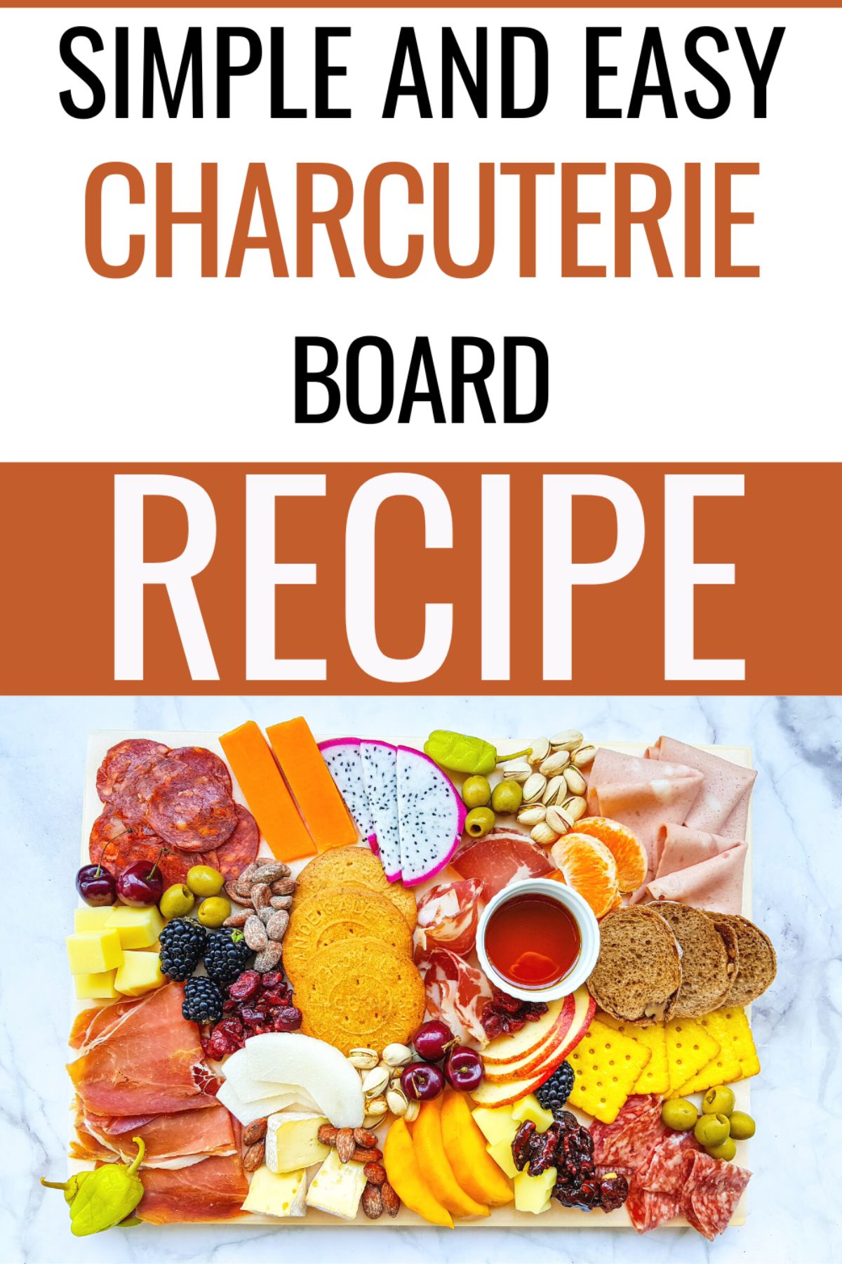 This Simple Charcuterie Board is the perfect party appetizer. It’s simple to put together, and there are endless possibilities for toppings. #simplecharcuterieboard #charcuterieboard #easycharcuterieboard #charcuterieboardideas via @wondermomwannab
