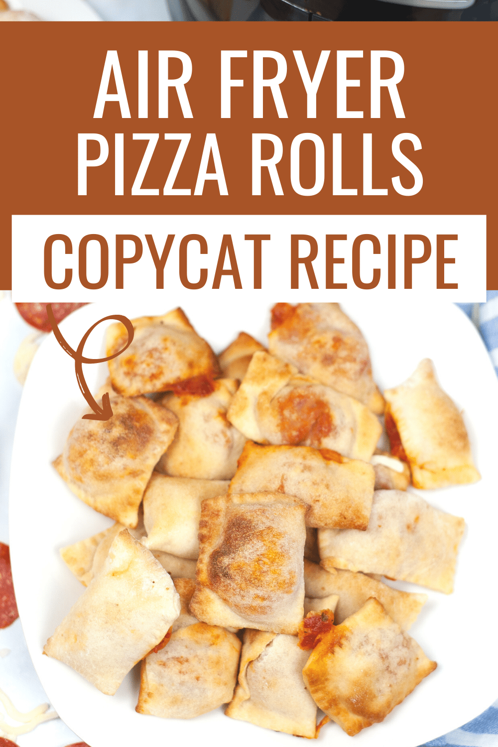 Air fryer pizza rolls are an easy and delicious way to enjoy pizza! These little bites are perfect for a party or as a quick and easy dinner. #airfryerpizzarolls #airfryer #pizzarolls #pizza via @wondermomwannab
