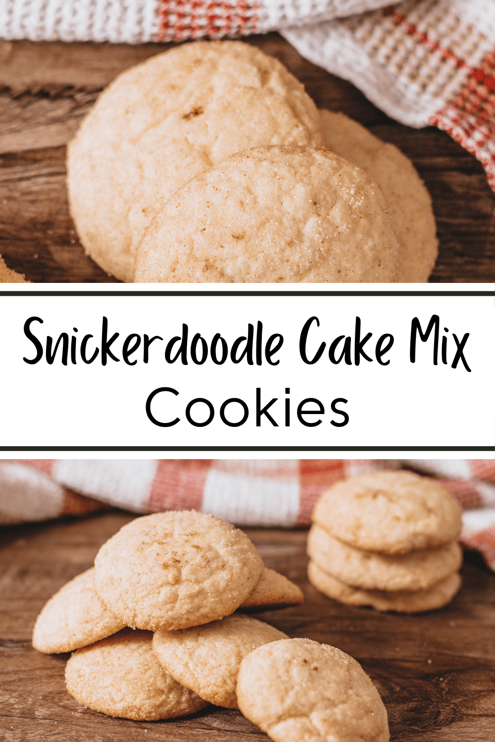 Snickerdoodle Cake Mix Cookies are soft and chewy for an easy and delicious treat. Using cake mix makes it a quick and effortless dessert. #snickerdoodlecakemixcookies #snickerdoodles #cakemixcookies #cookies #snickerdoodlecookies via @wondermomwannab