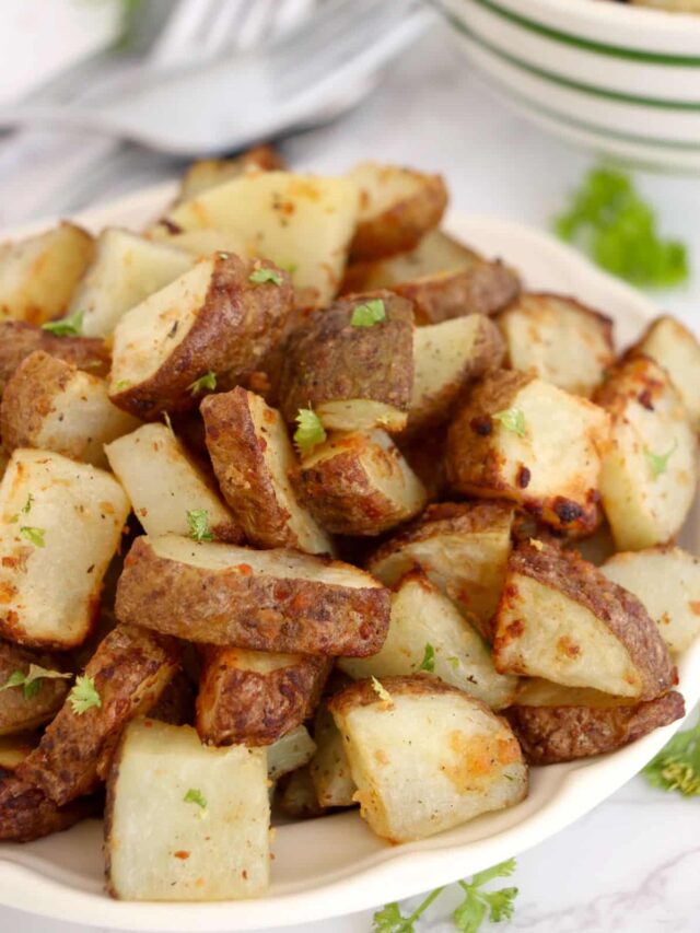 Air Fryer Diced Potatoes