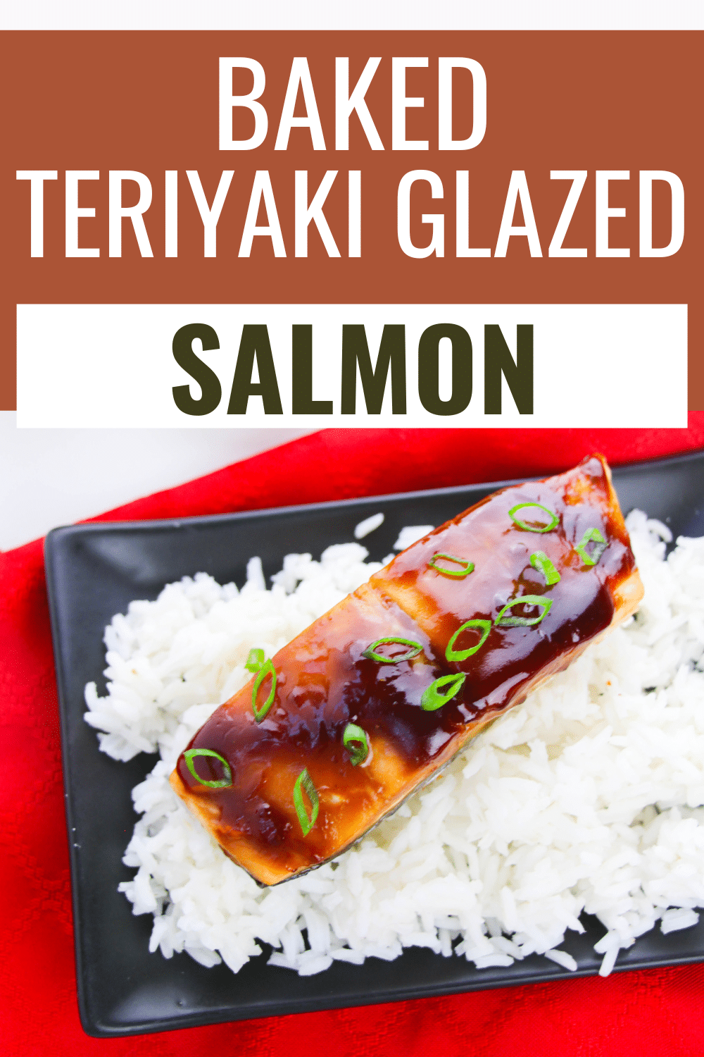 This Teriyaki Glazed Salmon is a quick and easy dinner that’s loaded with flavor. It is a healthy and tasty family friendly meal. #teriyakiglazedsalmon #teriyaki #salmon #familyfriendlymeal via @wondermomwannab