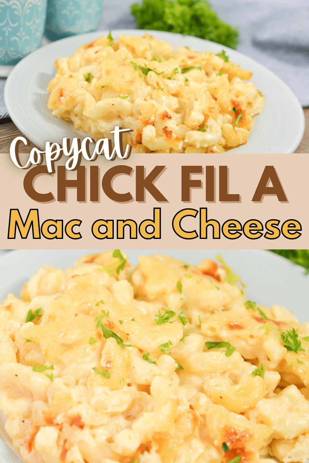 This Copycat Chick fil a Mac and Cheese is creamy, cheesy and oh so delicious! It's easy to make and perfect for busy weeknights. #copycatchickfilamacandcheese #copycatrecipe #copycatchickfila #macandcheese #chickfilamacandcheese via @wondermomwannab