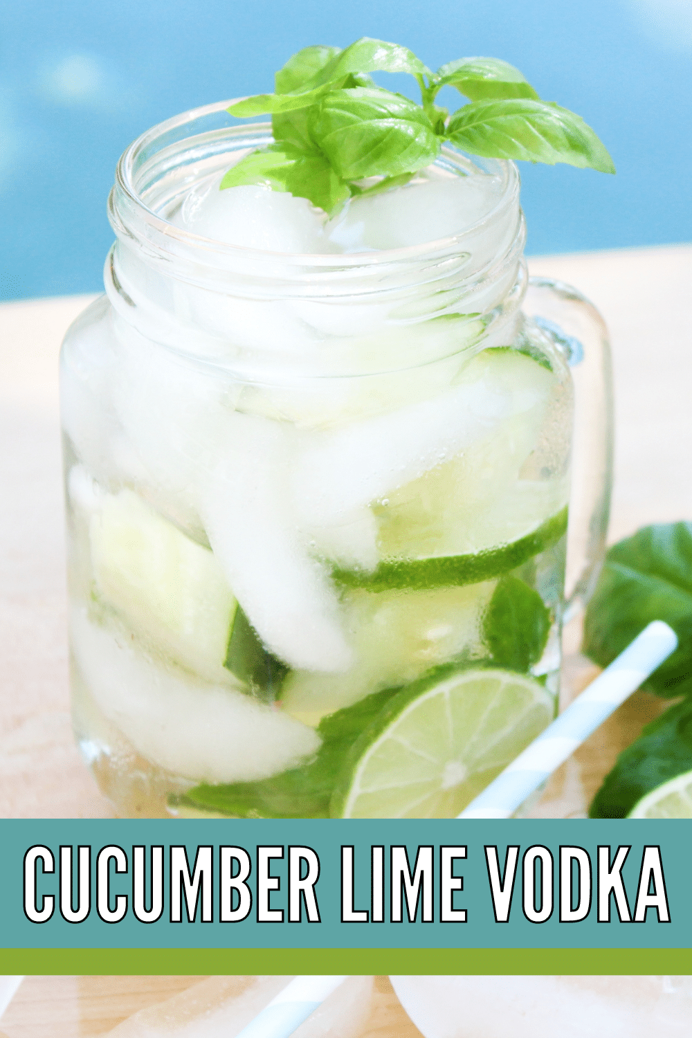 Cool off with a refreshing Cucumber Lime Vodka Cocktail featuring tangy and fizzy flavors wrapped in ice-cold soda water. #cucumberlimevodka #cocktail #cucumbervodka #vodkacocktails #cocktailrecipes via @wondermomwannab