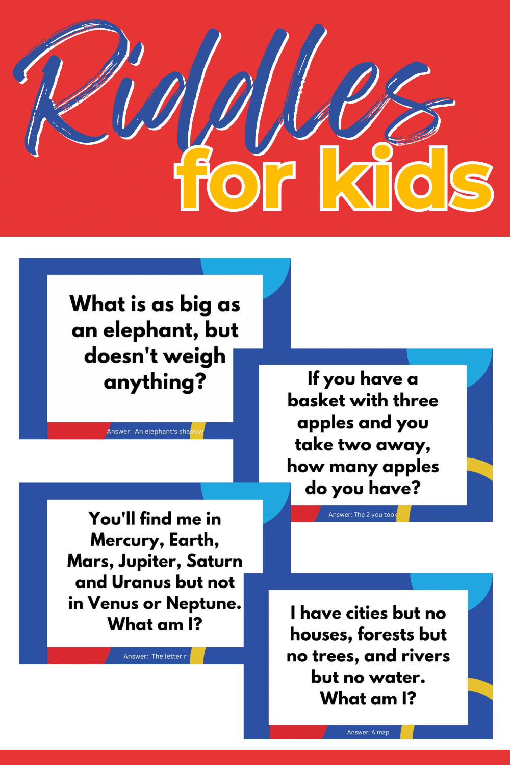Riddles for Kids.