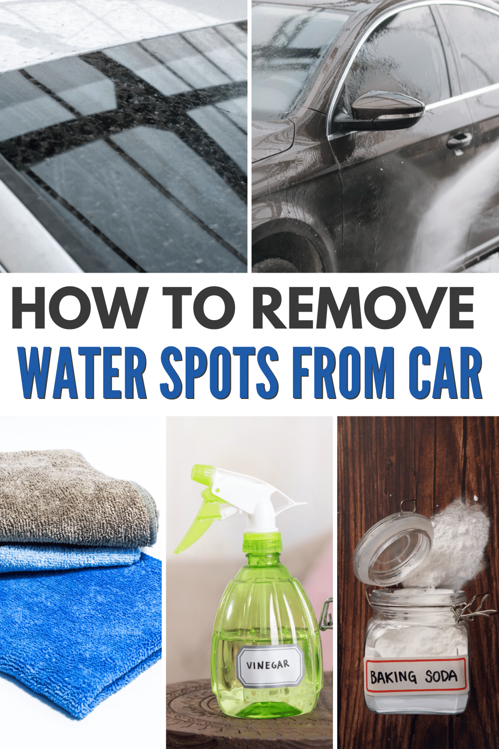 Discover effective techniques to remove water spots from your car.