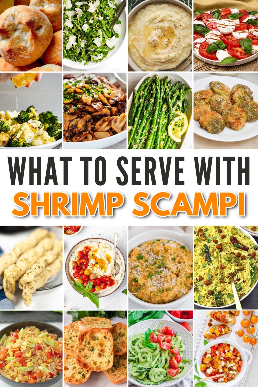 What to serve with shrimp scampi?